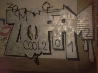 Graffiti Bombing in Kassel - Photo by Fusseloner - zoom, off
