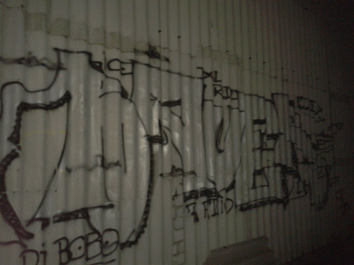 Graffiti Bombing in Kassel - Photo by Fusseloner - bauer, dj, bobo
