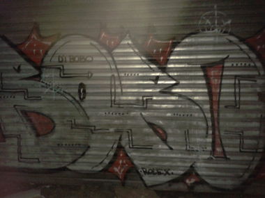 Graffiti Bombing in Kassel - Photo by Fusseloner - bobo, bauer, zoom