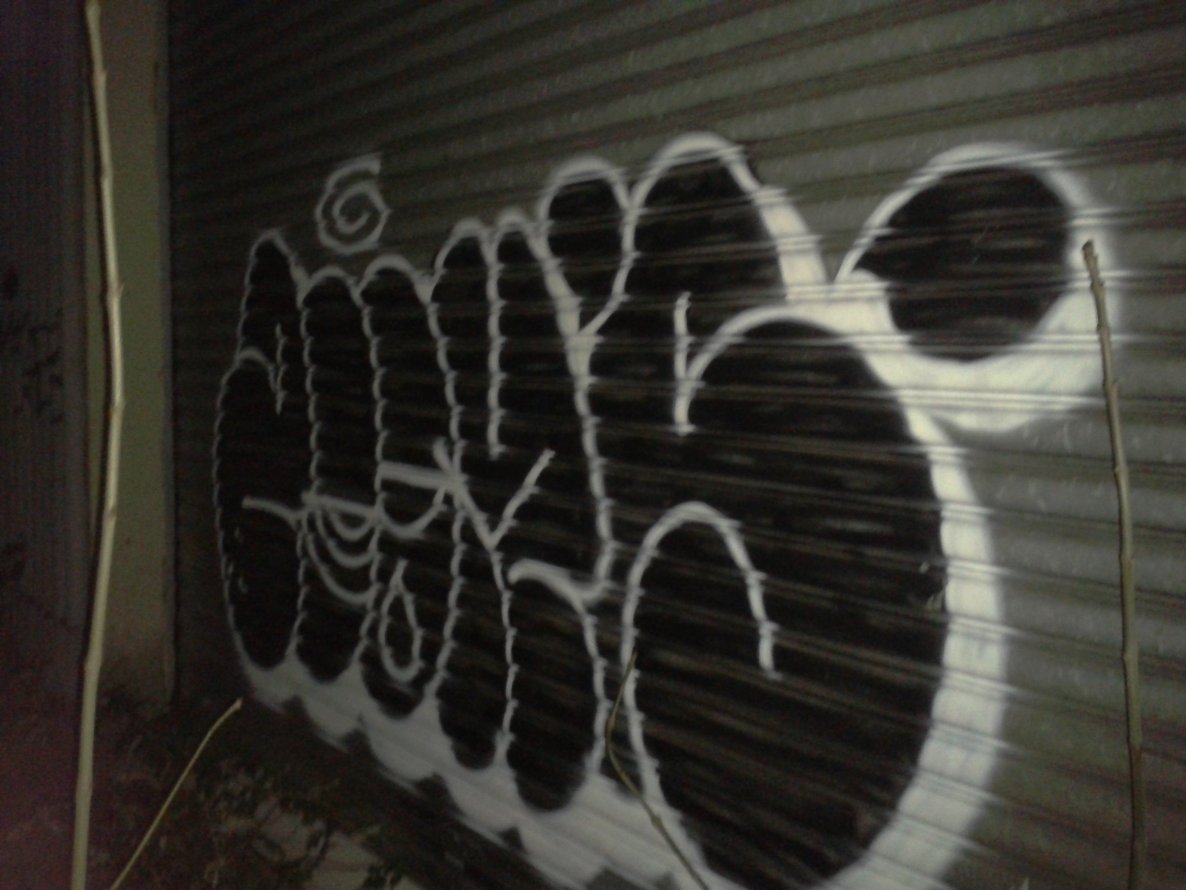 Graffiti Bombing in Kassel - Photo by Fusseloner - zoom, mare