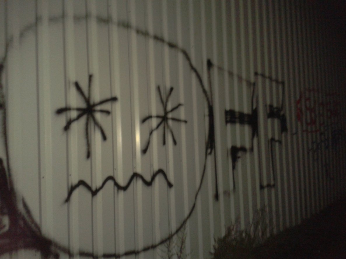 Graffiti Wall in Kassel - Photo by Fusseloner - off, zoom