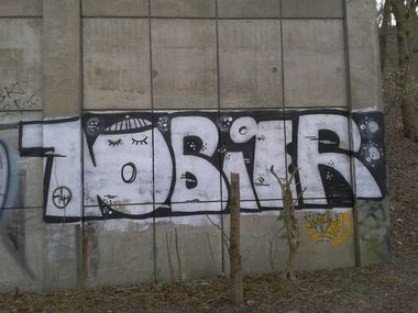 Graffiti Bombing in Kassel - Photo by Fusseloner - 10bier