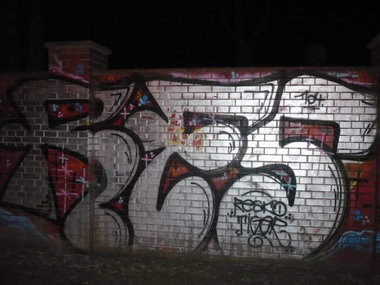 Graffiti Bombing in Berlin - Photo by Fusseloner - resko, 104, tiger