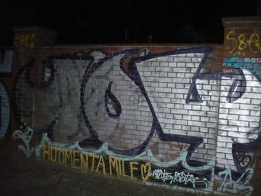 Graffiti Bombing in Berlin - Photo by Fusseloner - 104