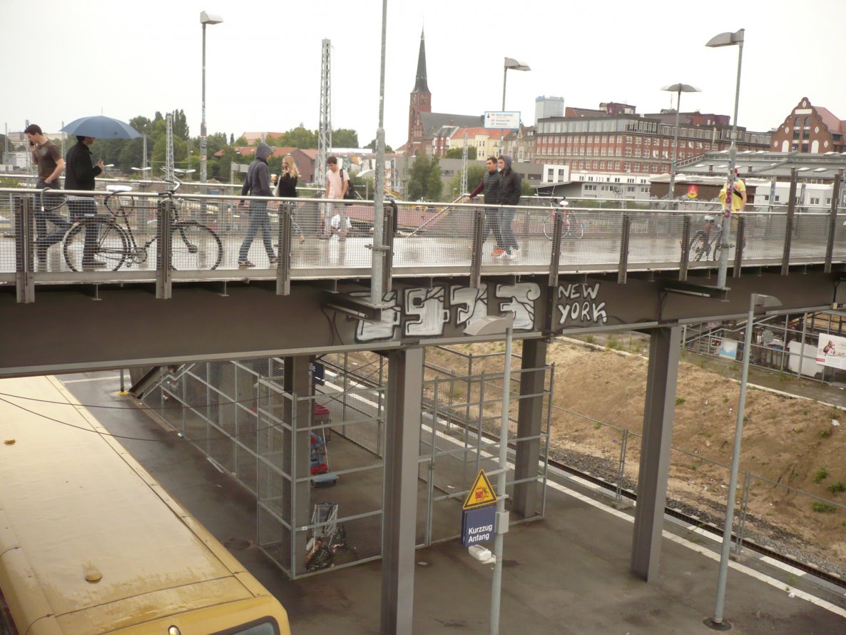 Graffiti Bombing in Berlin - Photo by Fusseloner - 1973, new, york