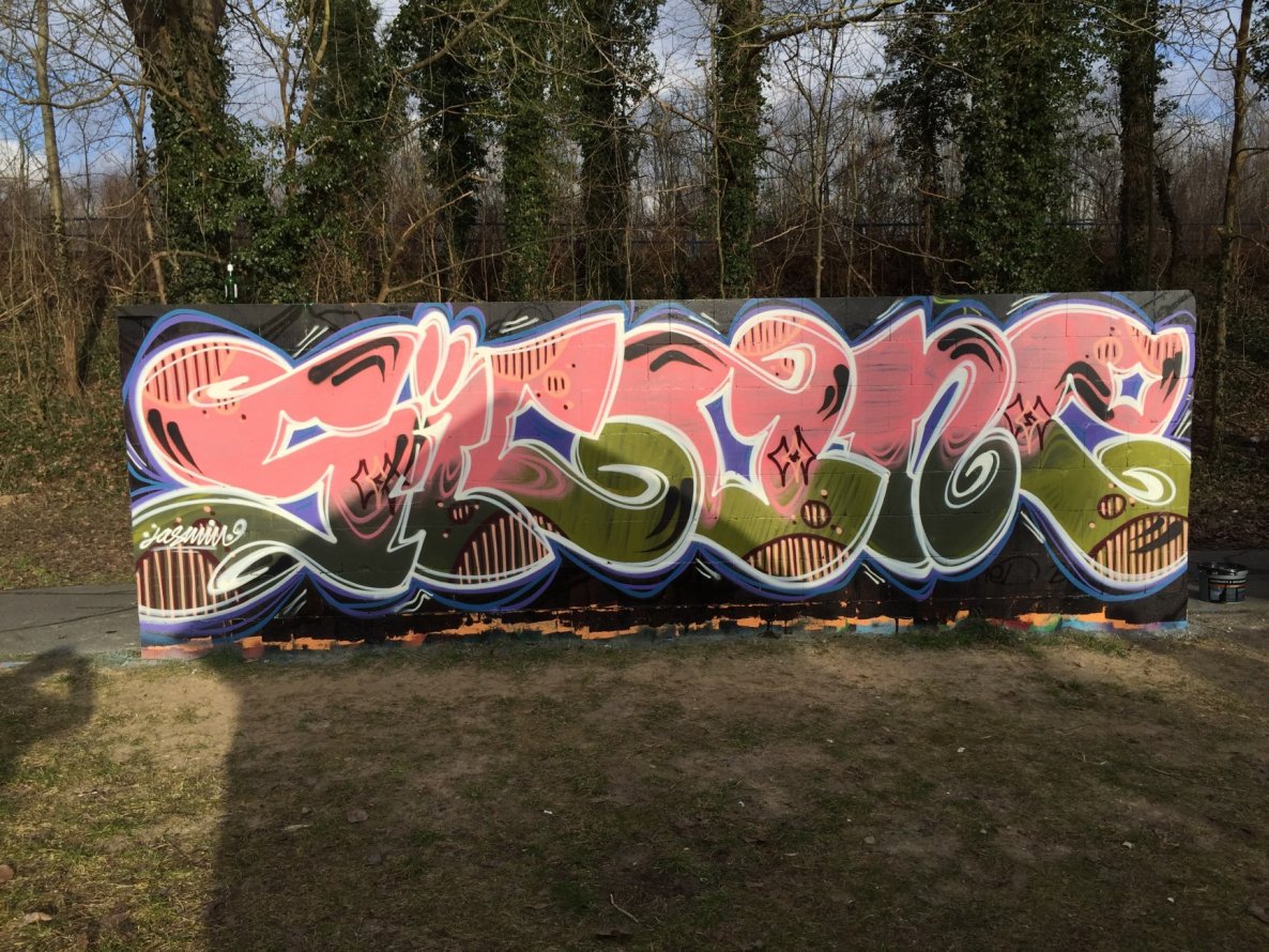 Graffiti Wall in Güstrow - Photo by Future - Sico (2015)