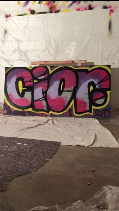 Graffiti Bombing in Rostock  - Photo by Future - Cior (2015)