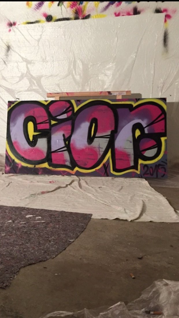 Graffiti Bombing in Rostock  - Photo by Future - Cior (2015)