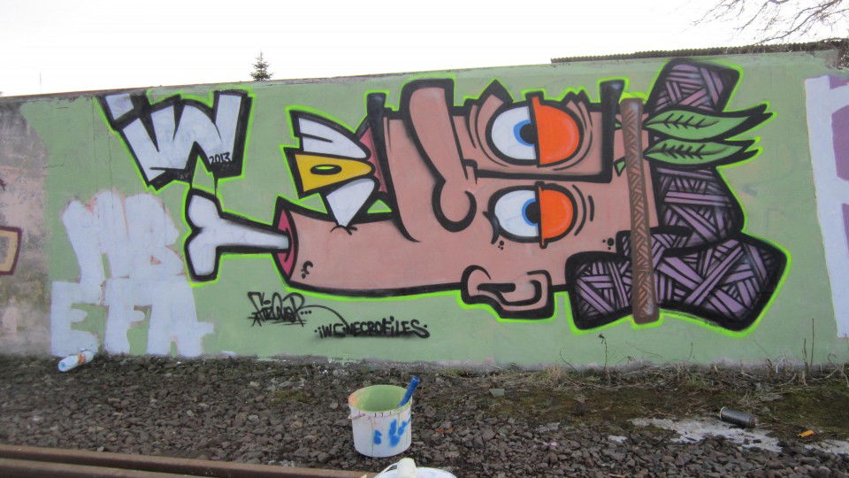 Graffiti Wall - Photo by Fuzoner