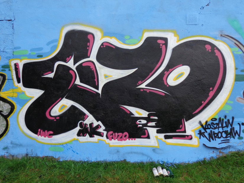 Graffiti Wall in Wroc?aw - Photo by Fuzoner - Koszalin, Wroc?aw (2013)