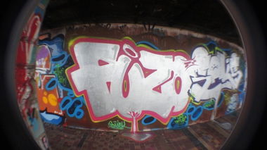 Graffiti Wall in Gdynia - Photo by Fuzoner (2013)