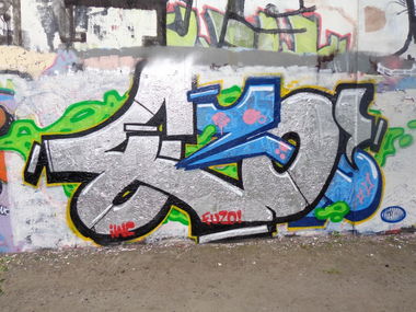 Graffiti Wall in Wroclaw - Photo by Fuzoner - Fuzoner, fuzo, iwc (2013)