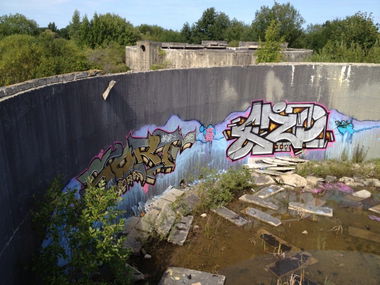 Graffiti Wall - Photo by Fuzoner - SORT, FUZO, IWC (2013)