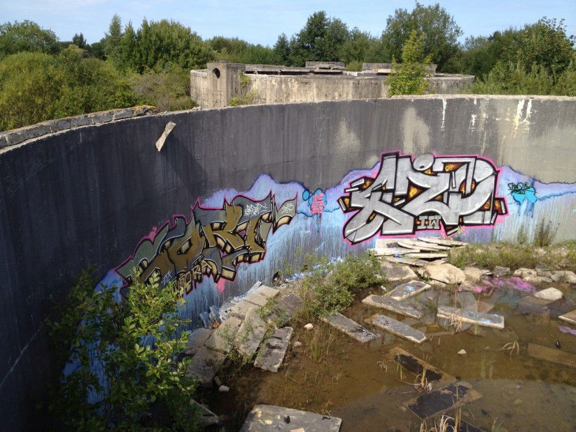 Graffiti Wall - Photo by Fuzoner - SORT, FUZO, IWC (2013)