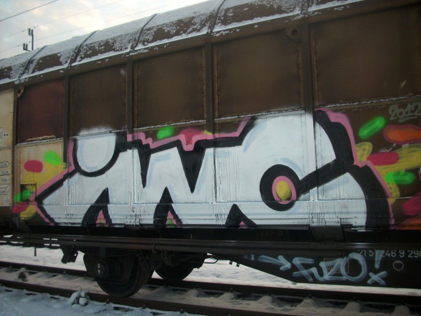 Graffiti Train - Photo by Fuzoner - IWC, FUZO (2012)
