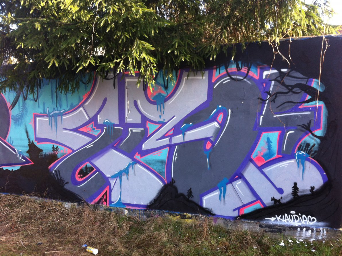 Graffiti Wall - Photo by Fuzoner - KOSZALIN, FUZO, IWC (2014)