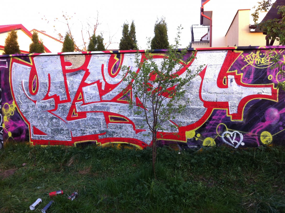 Graffiti Wall - Photo by Fuzoner - SILVER, FUZO, FUZONER (2014)