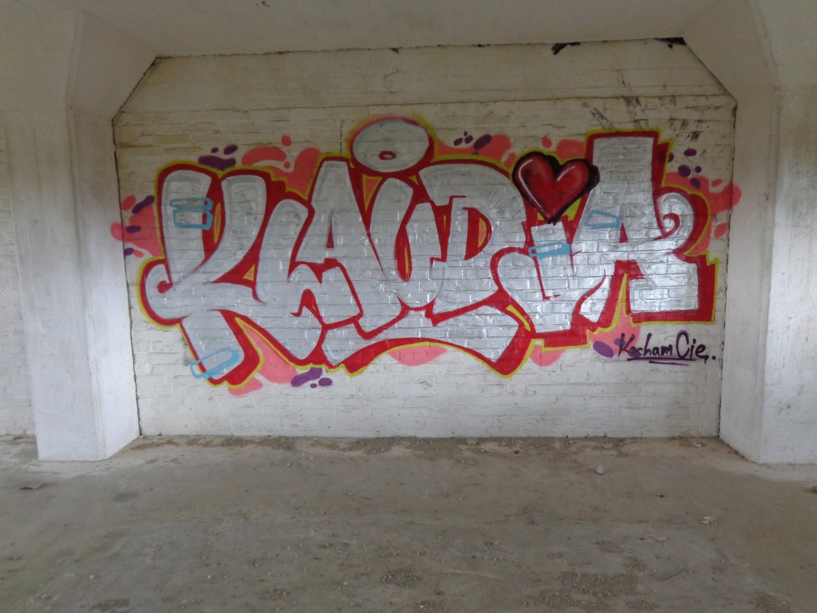 Graffiti Wall - Photo by Fuzoner - FOR, MY, LOVE! (2014)