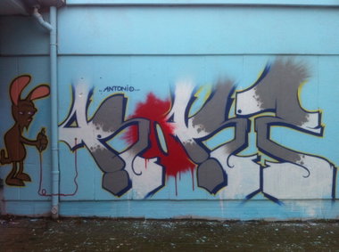 Graffiti Wall - Photo by G0Tt - rokoe, ren, boom