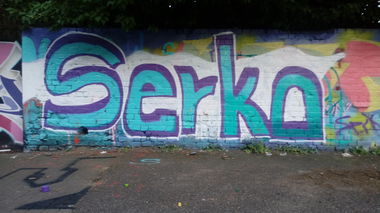 Graffiti Wall - Photo by G0Tt - serko, first, piece