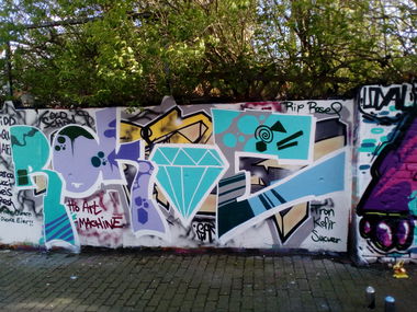 Graffiti Wall - Photo by G0Tt - rokoe, ostern, tron