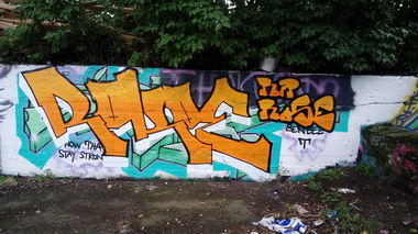 Graffiti Wall - Photo by G0Tt - rokoe, rip, rose