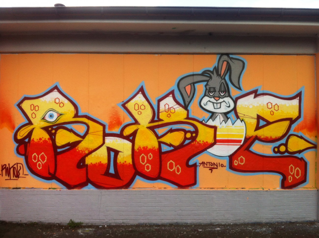 Graffiti Wall - Photo by G0Tt - rokoe, ostern, dicke