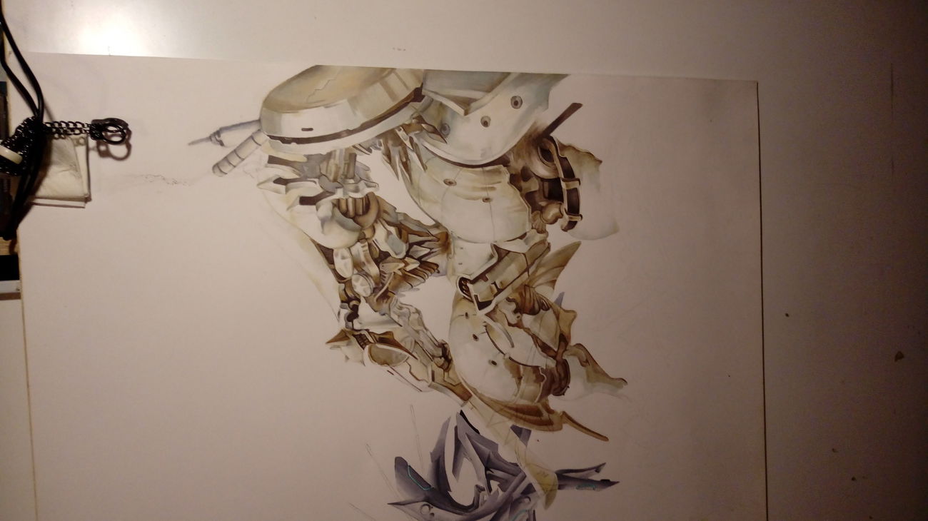 Graffiti Wall - Photo by G0Tt - sucka, sucker, Robot