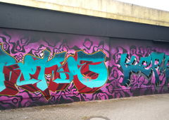 Graffiti Wall - Photo by G0Tt - rokoe, kefir