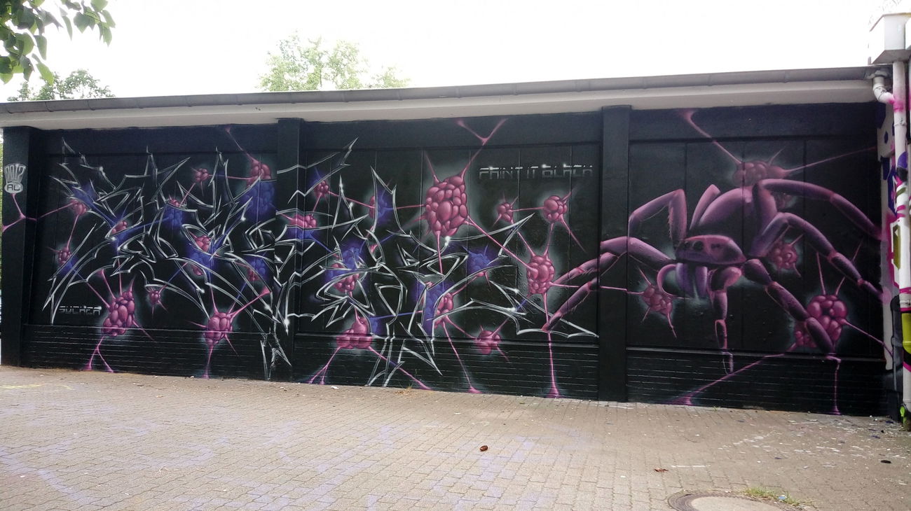 Graffiti Wall - Photo by G0Tt - sucker, saka, sucka