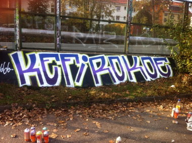 Graffiti Wall - Photo by G0Tt - rokoe, kefir, ke4