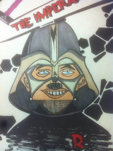 Graffiti Sketch - Photo by G0Tt - rokoe, undercover, imperator