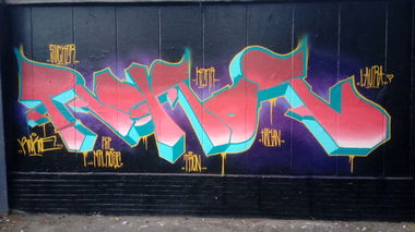 Graffiti Wall - Photo by G0Tt - rokoe, mr.future, riprose
