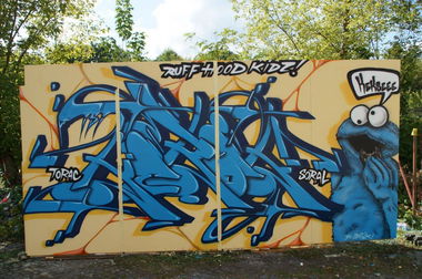 Graffiti Wall - Photo by GBBI - kerok, rhk, berlin