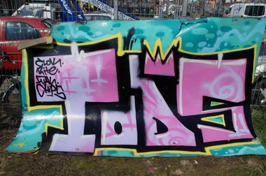 Graffiti Wall - Photo by GBBI - tods, berlin (2014)