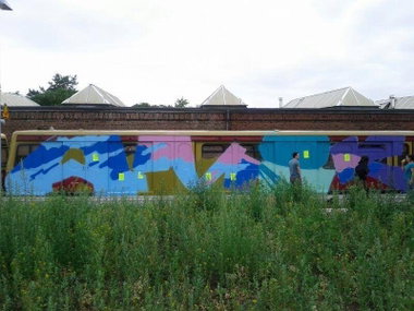 Graffiti Wall - Photo by GBBI - amik, sbahn, berlin