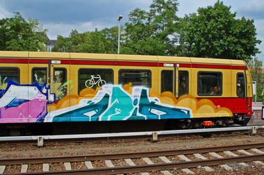 Graffiti Train - Photo by GBBI