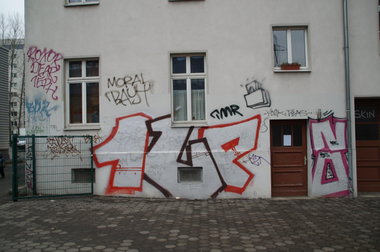 Graffiti Wall - Photo by GBBI - 1up, oneup, berlin