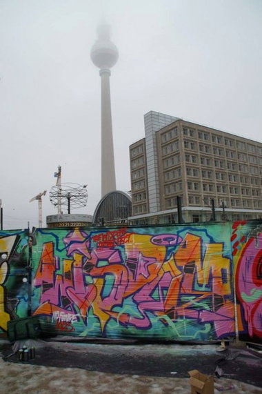 Graffiti Wall - Photo by GBBI - wisdom, nfk, berlin