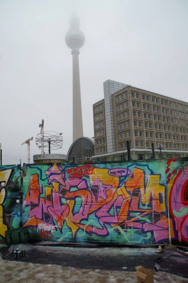 Graffiti Wall - Photo by GBBI - wisdom, nfk, berlin