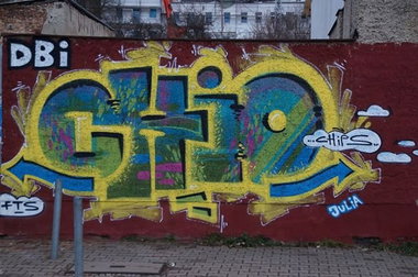 Graffiti Wall - Photo by GBBI - chio, dbi, chips