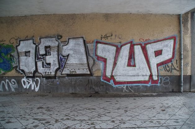 Graffiti Wall - Photo by GBBI - 031, 1up, berlin