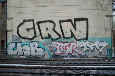Graffiti Wall in Berlin - Photo by GBBI - crn, chb, bgr
