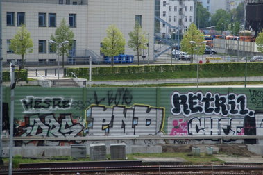 Graffiti Wall - Photo by GBBI - hesre, drs, pnd