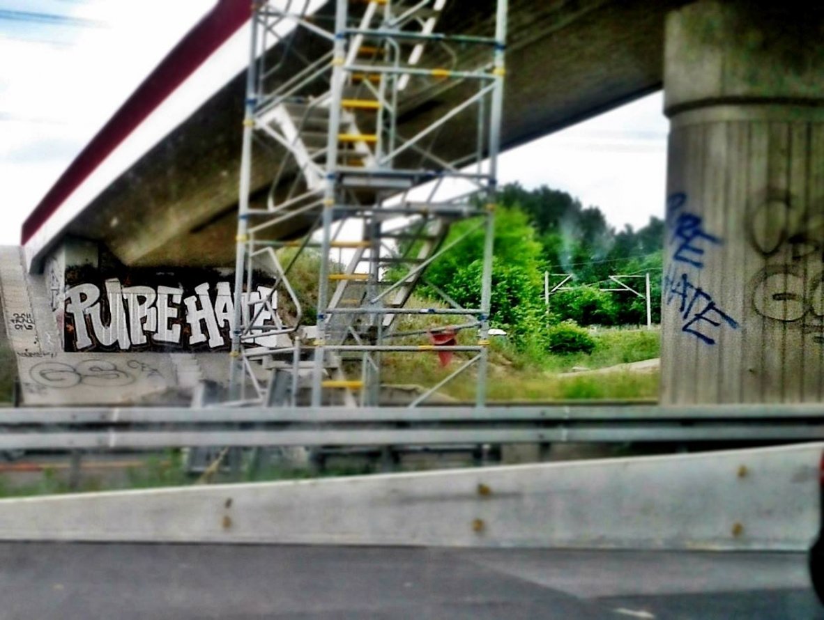 Graffiti Wall - Photo by GBBI - pure, hate, ph