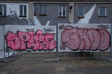 Graffiti Wall in Berlin - Photo by GBBI - spyke, ghoo, 137 (2012)
