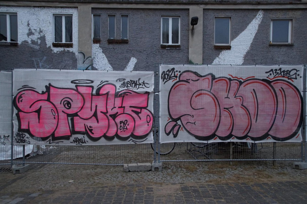 Graffiti Wall in Berlin - Photo by GBBI - spyke, ghoo, 137 (2012)