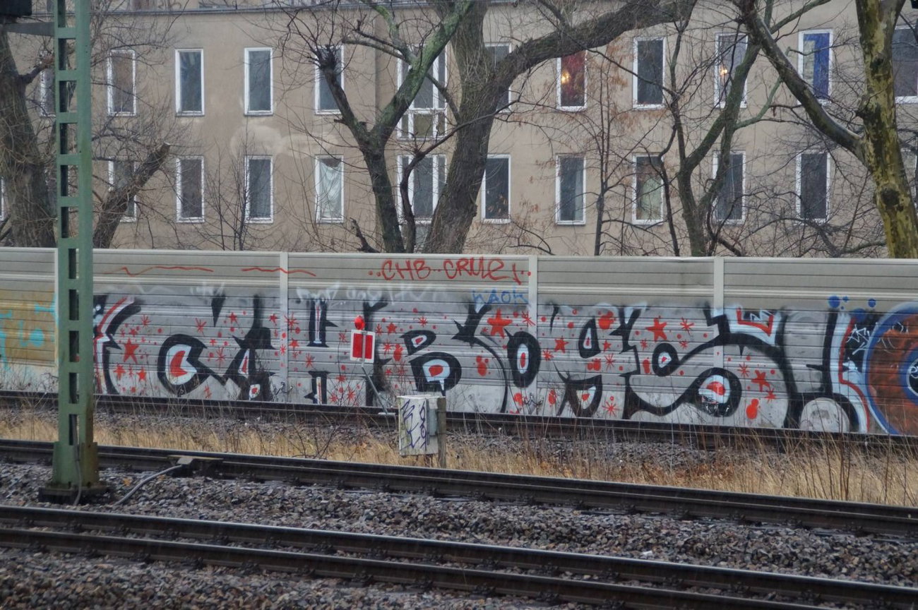 Graffiti Wall in Berlin - Photo by GBBI - chb, chboys, berlin