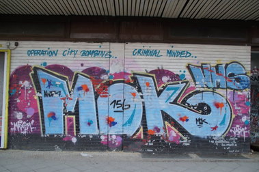 Graffiti Wall in Berlin - Photo by GBBI - mok, nhs, 156