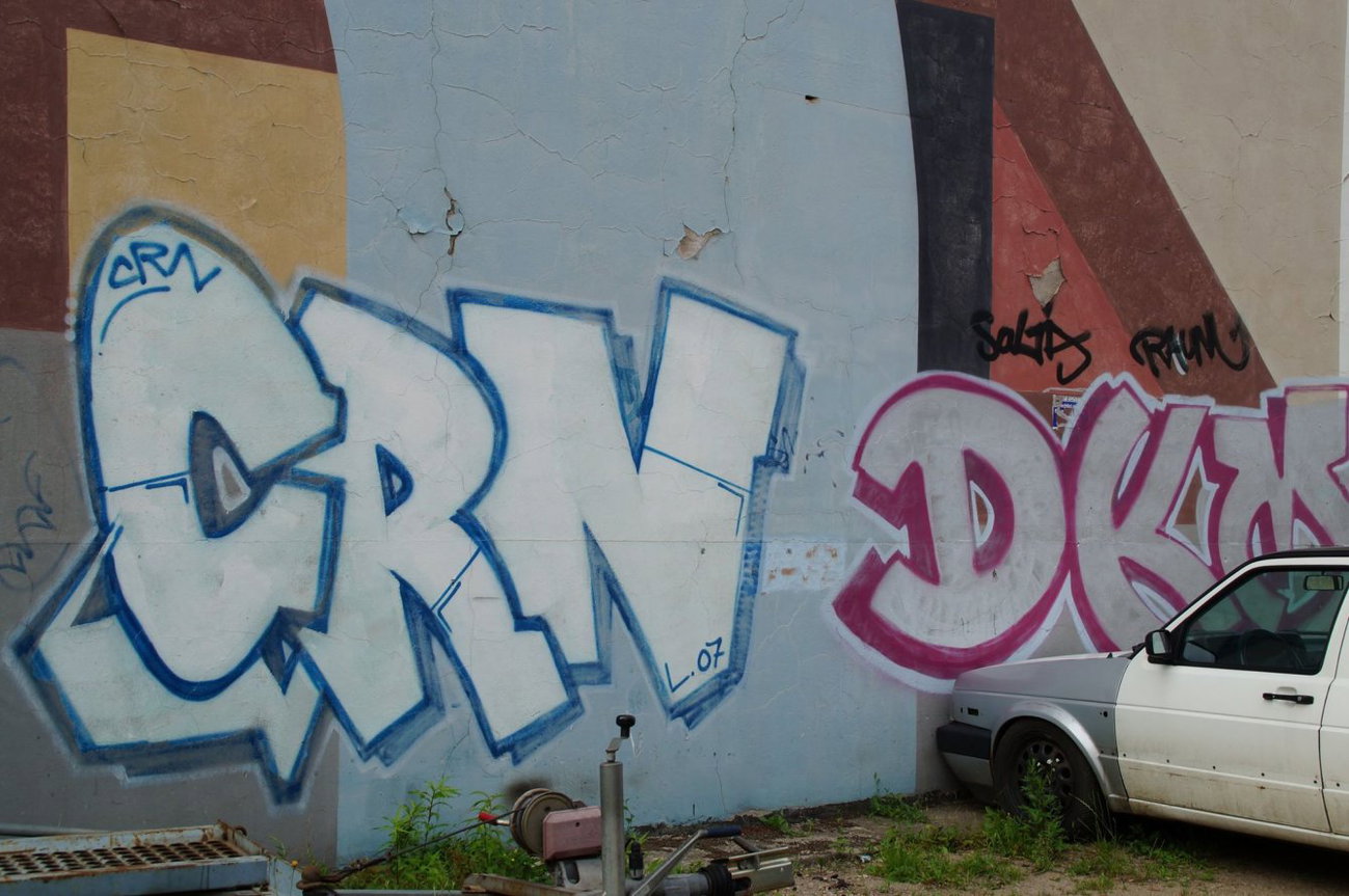 Graffiti Wall - Photo by GBBI - crn, dkm